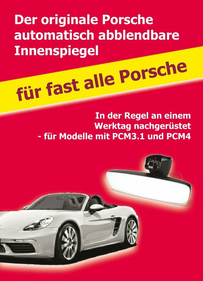 Porsche Innenspiegel autom. abblendbar original in Emmering