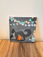 Halloween Katze.  Acryl 10x10. Köln - Bayenthal Vorschau