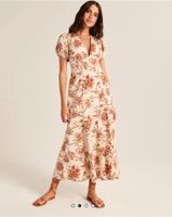 Abercombie & Fitch Maxikleid neu XS floral geblümt nude beige Nordrhein-Westfalen - Detmold Vorschau