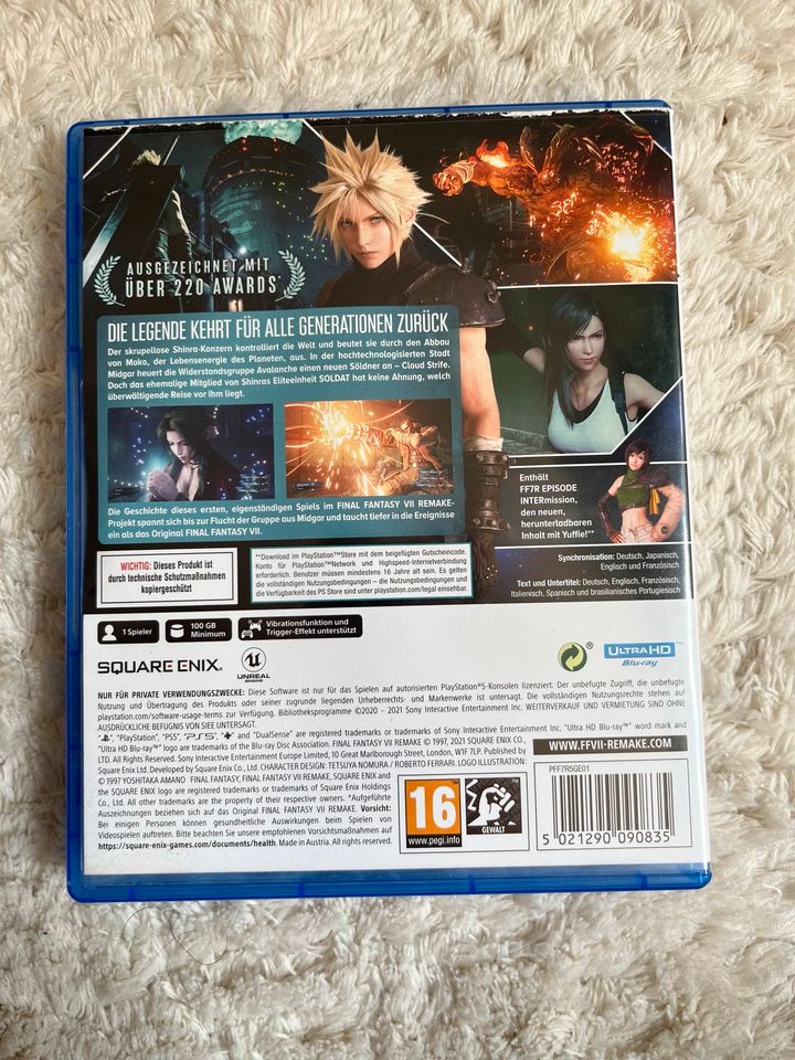 Final Fantasy VII Remake PS5 in Schwerte