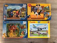 4 Puzzle Ravensburger: Yakari, Bob, König der Löwen und Flugzeug Eimsbüttel - Hamburg Eidelstedt Vorschau