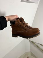 Stiefel Herbst Winter Braun Velourleder Größe 41 Dresden - Reick Vorschau