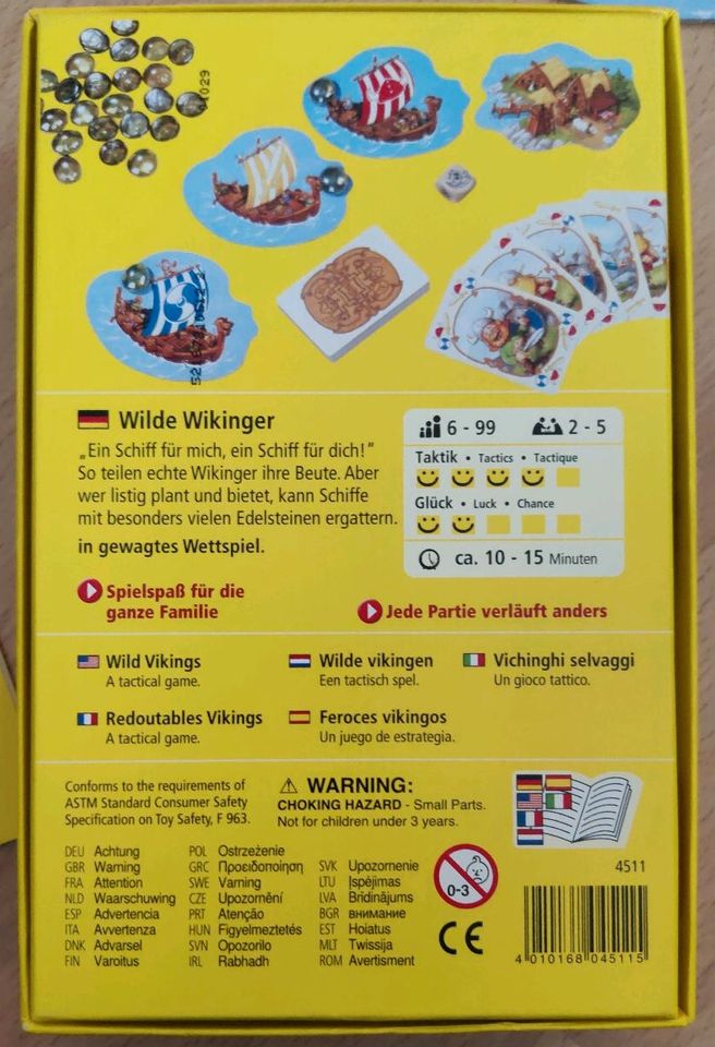 Spiel Haba  4511 Wilde Wikinger in Meinersen