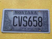 Montana Kennzeichen US License Plate CVS 658 Hessen - Wabern Vorschau