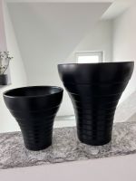 ASA Keramik Vasen 2 Stück schwarz Baden-Württemberg - Waldkirch Vorschau