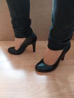 Highheels, Echtleder, schwarz, Pumps Brandenburg - Schipkau Vorschau