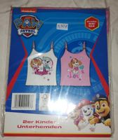 ❤️Paw Patrol Mädchen Unterhemden im Doppelpack Größe 98/104 ❤️ Bayern - Eußenheim Vorschau