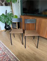 2 Stühle von Ikea Sandsberg Schwarz / Holz Nordrhein-Westfalen - Herne Vorschau