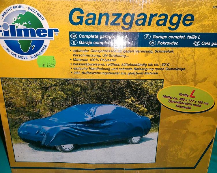 Filmer Ganzgarage Auto Größe L Winter Schnee Schutz Frost in Brandenburg -  Zossen