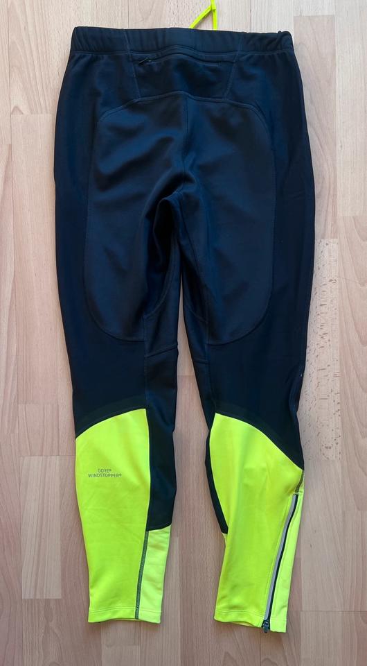 Hose, Sport, Gr.42, GORE Running Wear, schwarz/neon yellow, neu in Langenhagen