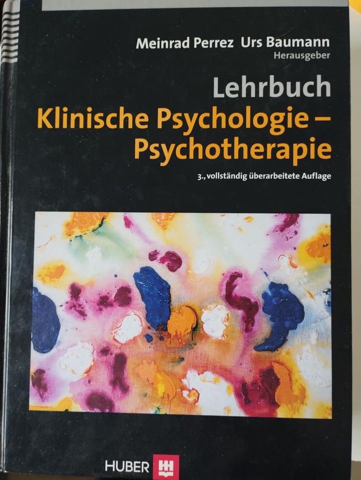 Klinische Psychologie-Psychotherapie Lehrbuch in Vaterstetten