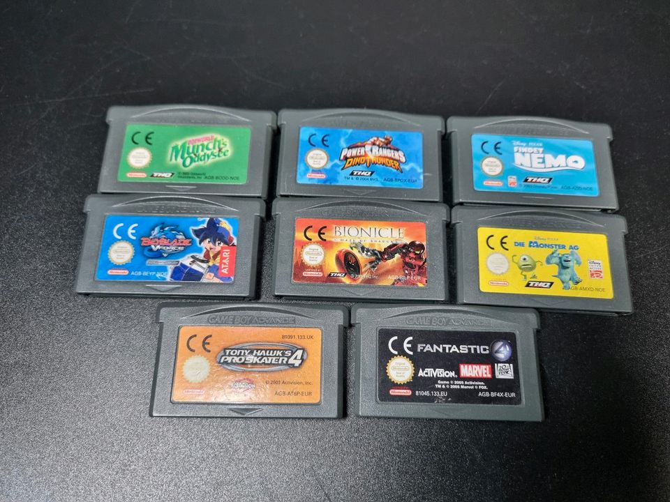 Gameboy Advance SP Rot Set / Spiele / Hülle / Vintage in Leverkusen