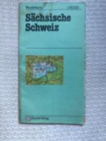 Alte Vintage Wanderkarte Sächsische Schweiz Tourist Verlag Sachsen-Anhalt - Arnstein Vorschau