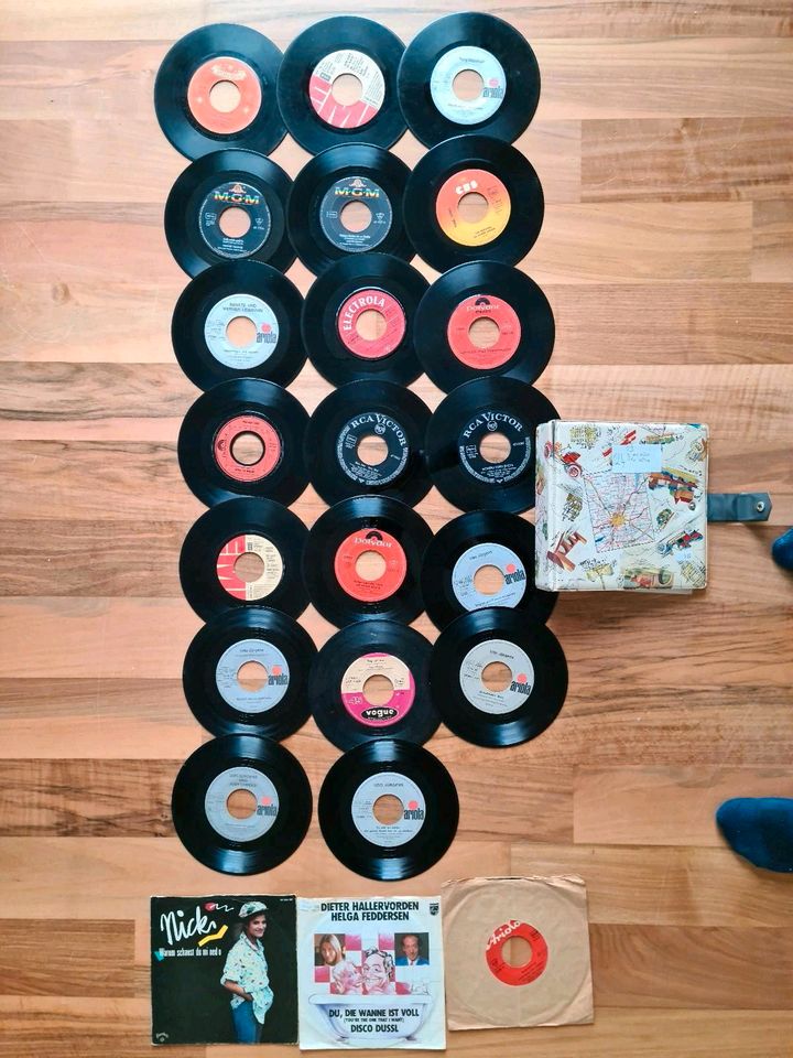 Schallplatten Sammlung, Vinyl,  Singles in Burglengenfeld