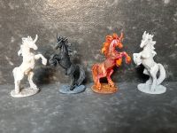 EINHORN UNICORN Fantasy Dämonen Feuer Pferd Figuren RPG Tabletop Brandenburg - Altlandsberg Vorschau