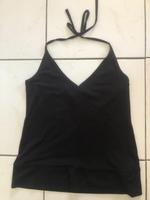 Top Trägershirt Neckholdertop H&M schwarz Bayern - Estenfeld Vorschau