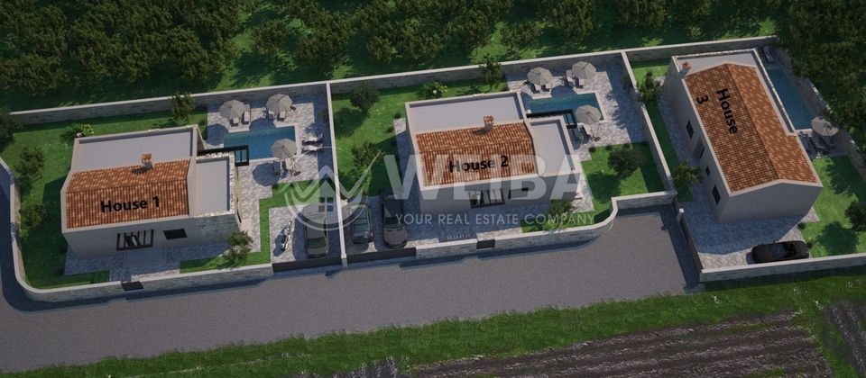 TOP LAGE & PREIS, NEU Renditeobjekt Ferienhaus Istrien Svetvinčenat HAUS AM MEER Pool in Freiberg