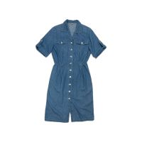 True Vintage Maxi Jeanskleid Denim 100% Baumwolle Perlmuttknöpfe Kr. München - Ottobrunn Vorschau