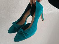 Tamaris High Heels, Echtleder, türkis, Gr. 39 Köln - Vingst Vorschau