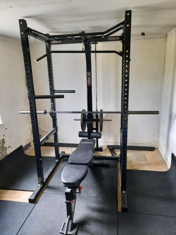 Homegym Powerrack Olympia Megatec ATX Barbarian Line Sqmize KDK in Aachen