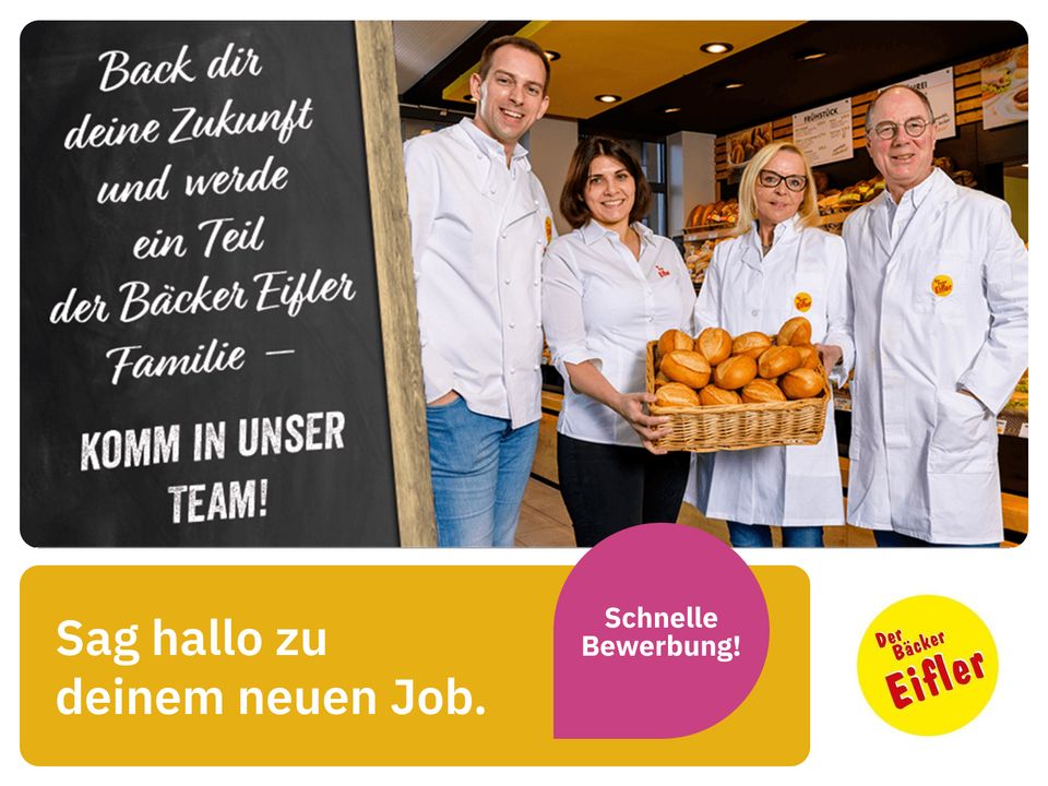 Filialleiter (m/w/d) Bäcker Eifler (Der Bäcker Eifler) in Frankfurt am Main Einzelhandel Führung Führungskraft in Frankfurt am Main