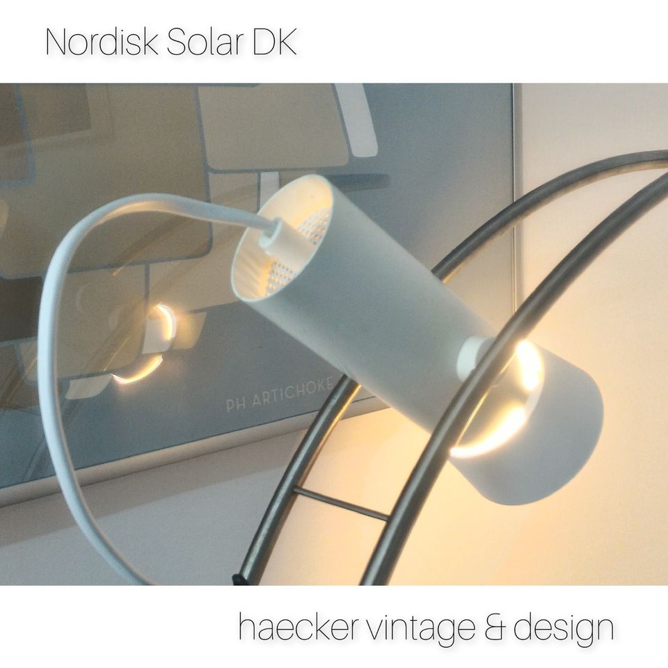 Tischlampe danish design zu poulsen midcentury Nordisk Solar 70er in Düsseldorf