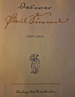 Buch Paul Himmel 1887-1933 / Satire, Humor/ Rarität Berlin - Reinickendorf Vorschau