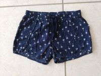 Yigga Shorts kurze Hose Gr. 134 Mädchen dunkelblau mit Palmen Nordrhein-Westfalen - Paderborn Vorschau