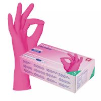 Pinke Nitril Handschuhe, Magenta /Pink Einmalhandschuhe Nitril Niedersachsen - Ihlow Vorschau