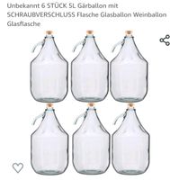Neuwertige 12 Glasballons je 5 l Baden-Württemberg - Bad Herrenalb Vorschau
