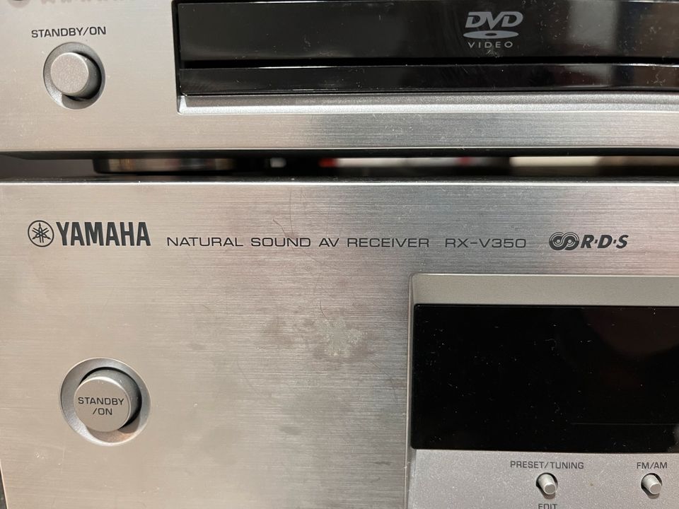 Yamaha Receiver & DVD-Player mit Dolby System in Saarburg