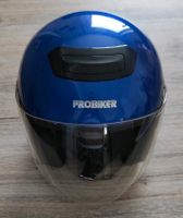 Probiker Helm Größe XS blau metallic + Handschuhe Nordrhein-Westfalen - Extertal Vorschau