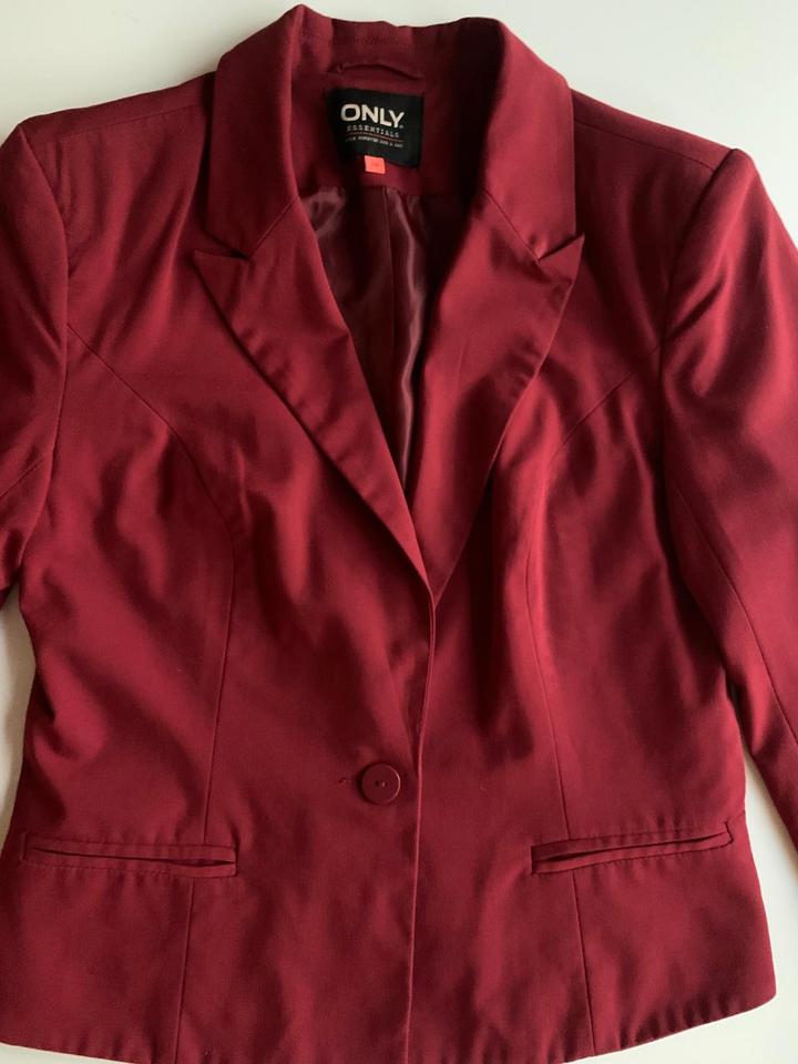 Only Blazer weinrot bordeaux burgund Business 38 wie neu in Düsseldorf