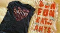 T-Shirt von Benetton und Eat Ants in Gr. 116 Bayern - Gessertshausen Vorschau