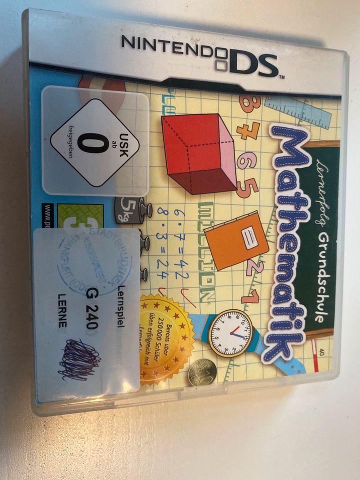 Nintendo DS Spiel Lernerfolg Grundschule Mathematik klasse 1-4 in Frankfurt (Oder)