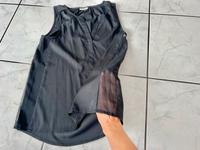 Only Top schwarz Gr.34 XS transparent ärmelloses Shirt Bluse Bayern - Würzburg Vorschau