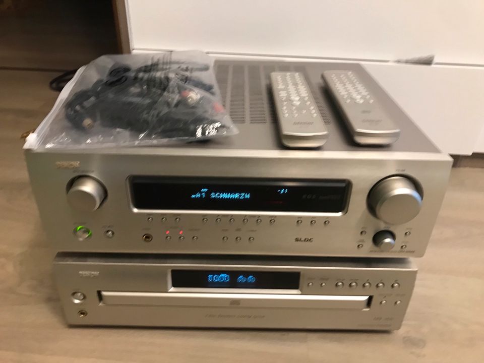 Stereoanlage aus Denon Receiver und CD Wechsler in Steinach Baden