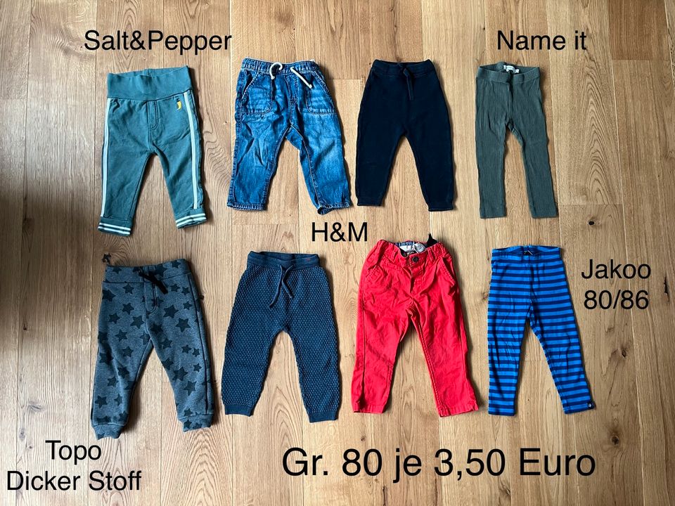 Hose Pullover Jungen Gr. 80 H&M Zara Vertbaudet Feetje in Oberhausen