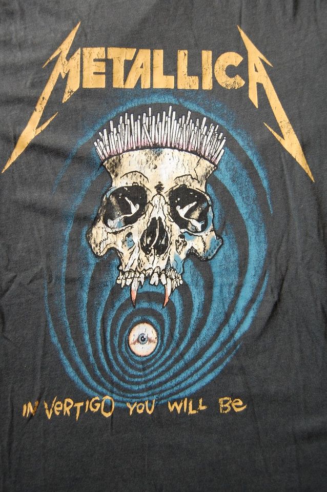 METALLICA Tour Shirt XS Metal Iron Maiden Slayer Megadeth Anthrax in Nordhorn