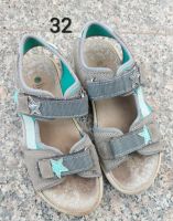 Sandalen Sommer Sterne grau türkis 32 Sachsen-Anhalt - Magdeburg Vorschau