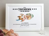 personalisiertes Geldgeschenk zum Geburtstag - Motiv "Touchdown" Niedersachsen - Neu Wulmstorf Vorschau