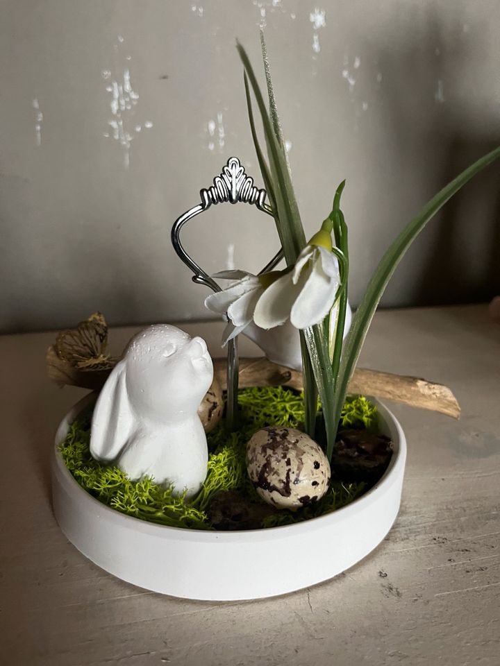 Osterdeko , Frühling, Hase , Etagere , Keraflott , 3D in Hage