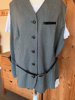 Creation Atelier GS Weste Schurwolle kariert NEU Gr. 54 Schleswig-Holstein - Lübeck Vorschau