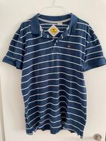 Roadsign Poloshirt L blau weiß Herrenshirt Polo gestreift L Niedersachsen - Weyhe Vorschau