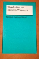 Reclam Lektürschlüssel zu Irrungen, Wirrungen von Theodore Fontan Hessen - Groß-Bieberau Vorschau