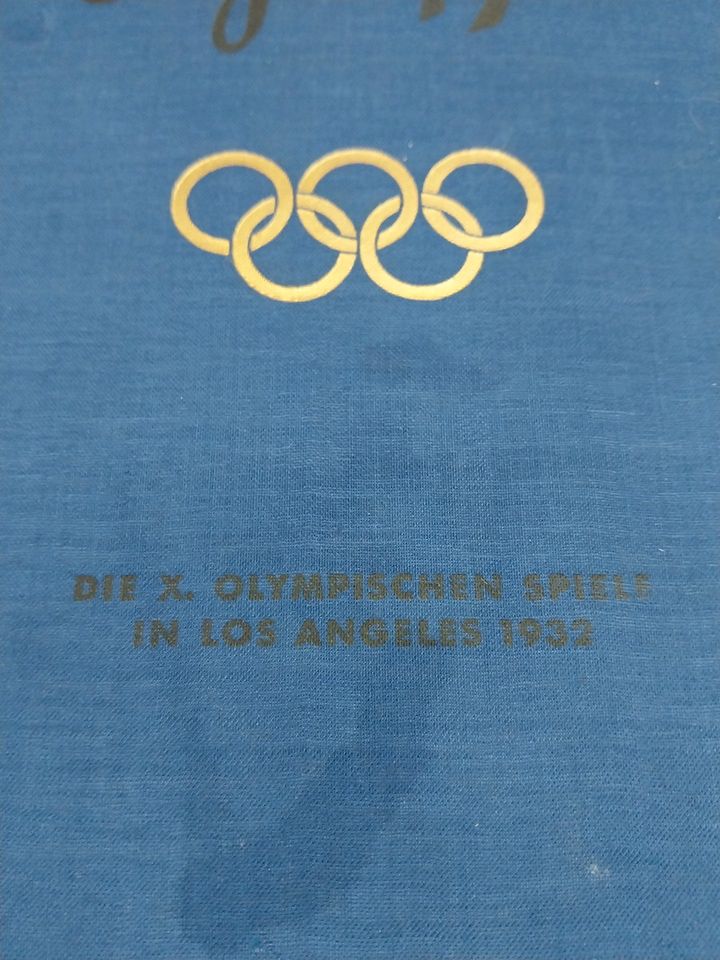 Buch Olympiade 1932, Reemtsa Bilderdienst, selten! in Gummersbach