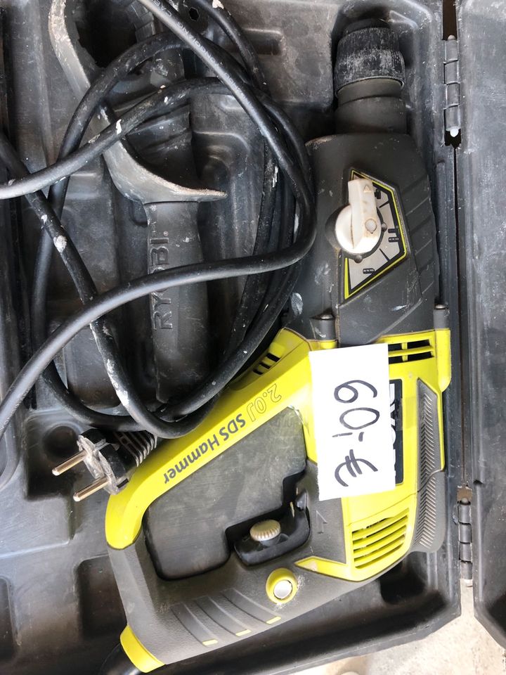 Bohrhammer ryobi in Bindlach