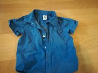 OSHKOSH B'gosh Kurzarm Hemd blau Gr. 80, 24 Monate Frankfurt am Main - Dornbusch Vorschau