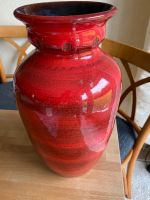 Bodenvase 60/70 Jahre Mid Century rot vintage ❤️❤️❤️ Niedersachsen - Amelinghausen Vorschau