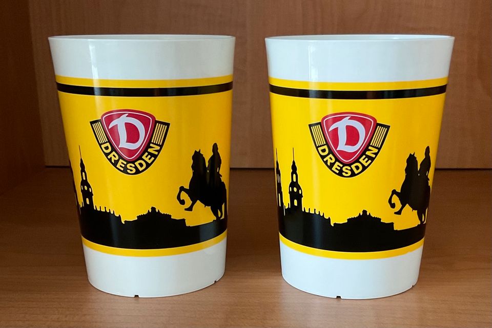 Dynamo Dresden Becher 2 Stück in Chemnitz